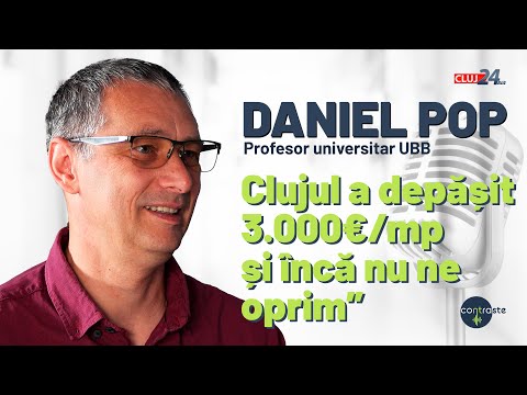 "Cluj has exceeded €3,000/sqm and we are still not stopping" - UBB Professor Daniel Pop on the re...