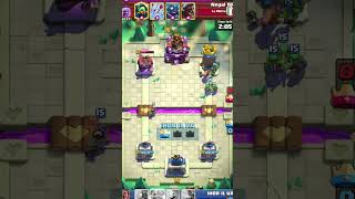 Unbelievable 2-1 Clutch in Clash Royale Overtime! #clashroyale #gaming #supercell #clash #games
