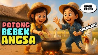 Download lagu 🎵 Potong Bebek Angsa (Anak Mandiri Hebat) – 3D Lagu Anak  Ceria dan Edukatif mp3