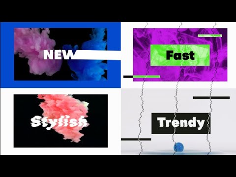 Glitch Opener Final Cut Pro Templates