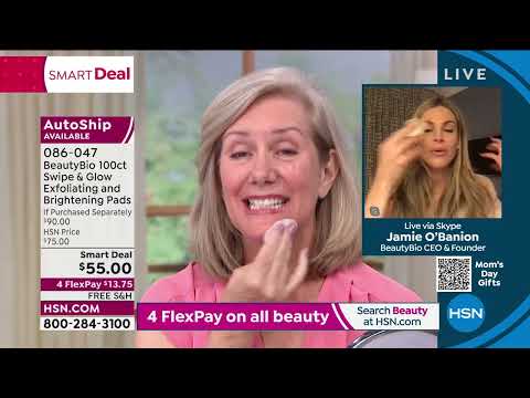 BeautyBio 2pack Swipe   Glow Exfoliating and Brightening...