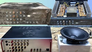 Effectively restore and repair the old JARGUAR  PA 900X Amplifier, believe it or not