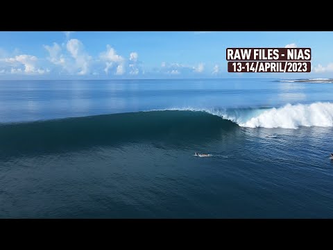 NIAS - Glassy Lagundri Bay is back in Action - RAWFILES - 13-14/APRIL/2023