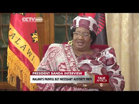 Talk Africa Live interview with Dr Joyce Banda