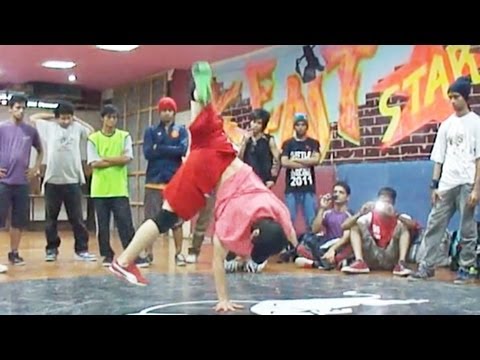 BBoy Blond - Extreme Crew Workshop in India - THE CULTURE Jam 2011
