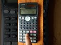 How To Find Exponential Scientific Calculator Casio Fx 991MS