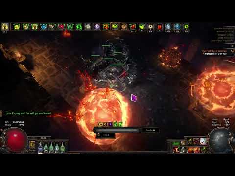 PoE 3.20 Sanctum No hit original sin run last room fail
