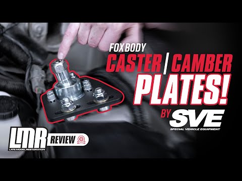 1979-1993 Fox Body Mustang SVE Caster/Camber Plates - Review