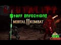 Mortal Kombat 11 Beta How To Do Jade Staff Infection Brutality Finisher