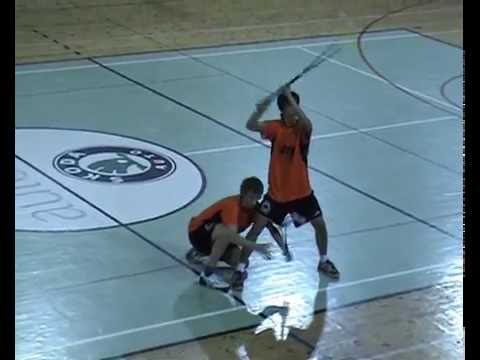 floorball freestyle exhibition- 3. 11. 2006