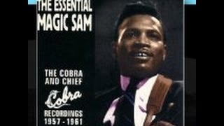 CD of 45rpm: All Night Long/All My Whole Life - Magic Sam, 1957 - Cobra 5025