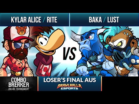 Kylar Alice & Rite vs Baka & Lust - Loser's Final - Combo Breaker 2020 - 2v2 AUS