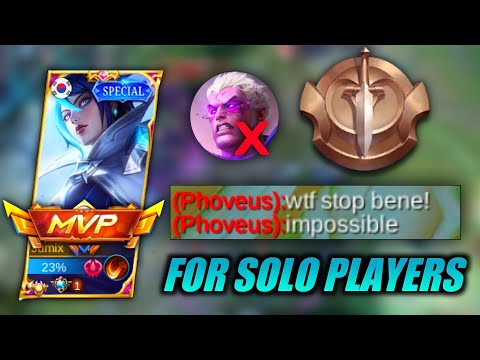 SOLO PLAYERS! THIS IS THE BEST TIPS AND TRICKS TO COUNTER ALL ANTI BENEDETTA! HE LIVES TO REGRET IT