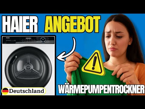 ???????????? Haier Trockner Erfahrungen ( (????WARNUNG!????) ) Haier Wärmepumpentrockner