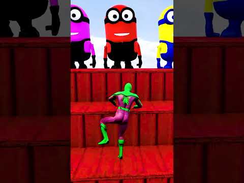 GTA 5 Epic Water Ragdolls | Spider-Man Jumps / Fails ep.11823#shorts