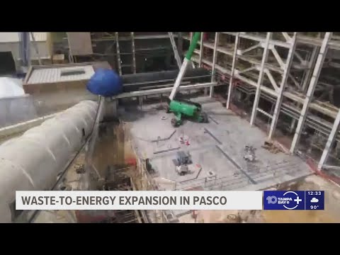 Pasco County works on expansion of a waste-to-energy facility