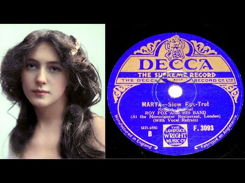 78 RPM – Roy Fox & His Band – Marta (with Al Bowlly) (1932)