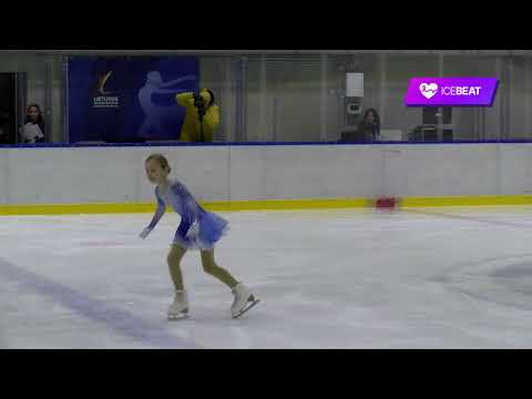 LTU Figure Skating Championship 2023 CHICKS A GIRLS FS Alicija SMOLENSKAJA