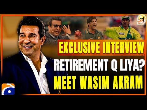 Wasim Akram's Exclusive Interview in Aik Din Geo Kay Sath With Suhail Warraich - The Sultan of Swing