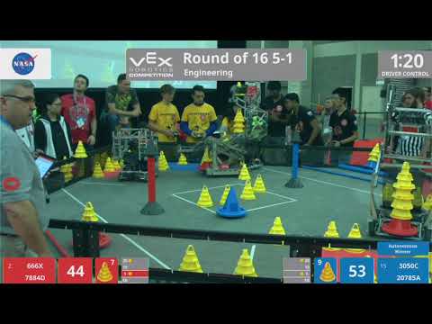 2018 VRC Engr R16 5-1 - 666X 7884D vs 3050C 20785A - 115 to 92