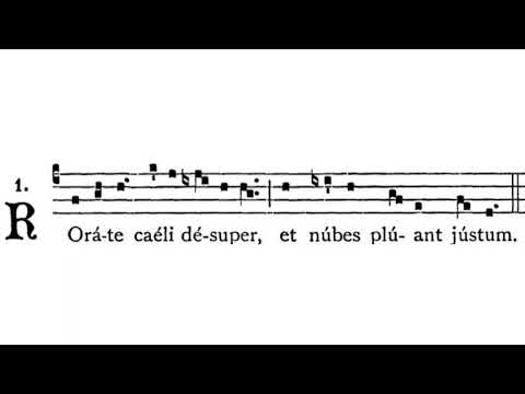 Gregorian Chant - Julian D. Jankowski - Rorate Caeli Desuper (Hymn)
