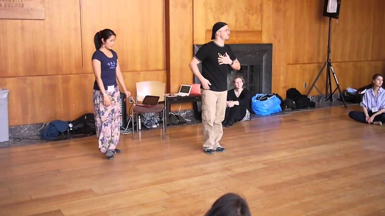 Homer & Cristina Ladas at Yale Tango Fest 2011: Colgada Fundamentals with Roberto Rufino