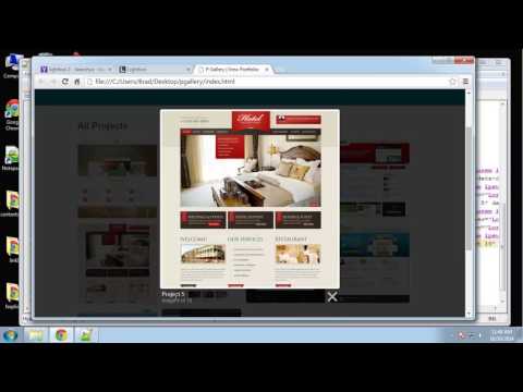 Learn how to create a responsive image gallery using jQuery Part 5