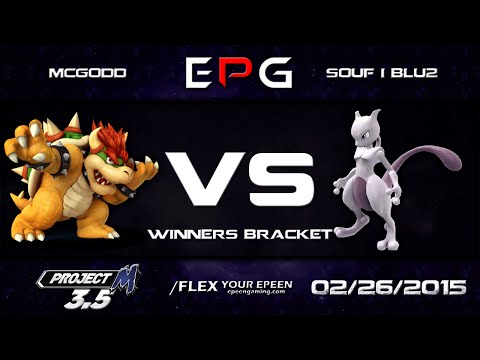 ePG Weekly - McGodd (Bowser) Vs. Souf | Blu2 (Mewtwo) SSBPM (Winners R2) - Project M
