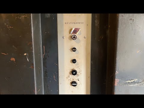Vintage Westinghouse Freight Elevator - Laura Falk Hall, Chatham university - Pittsburgh, PA