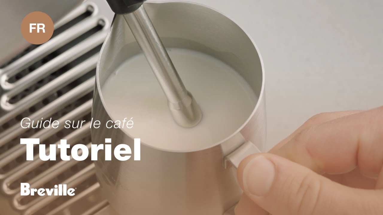 Comment régler la température et la texture du lait