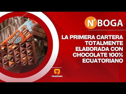 La primera cartera totalmente elaborada con chocolate 100% Ecuatoriano