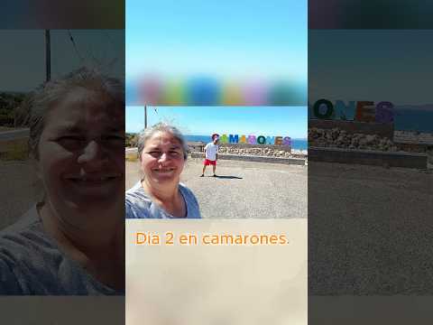 Segundo día en Camarones, provincia de Chubut