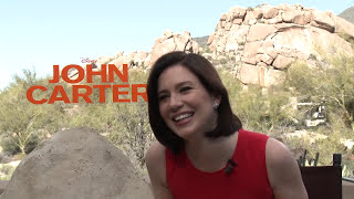'John Carter' Lynn Collins Interview HD video
