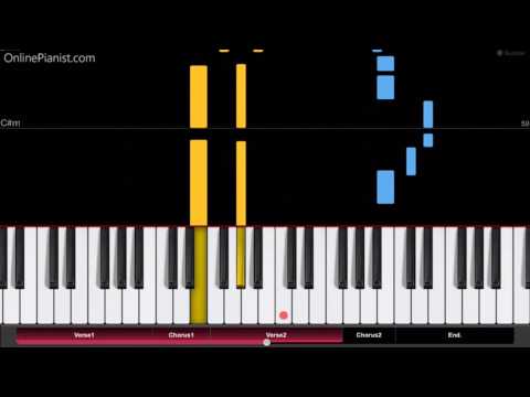 David Guetta - 2U ft. Justin Bieber - Easy Piano Tutorial