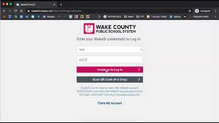 Access WakeID Portal