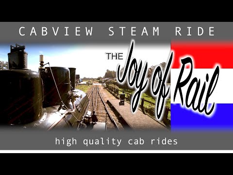 Stoomtram Hoorn-Medemblik CABVIEW HOLLAND [STEAM] Medemblik - Hoorn Hanomag 27sep 2018