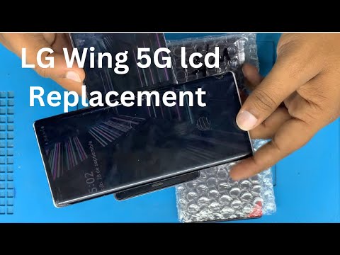 LG Wing Teardown and Main Screen Replacement | First time, let's wing it!