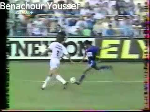 Aziz bouderbala vs Olympique Marseille - Coupe de France - 1/2  - 1989/1990