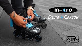 Micro Delta Plus Carbon Unbox + skate