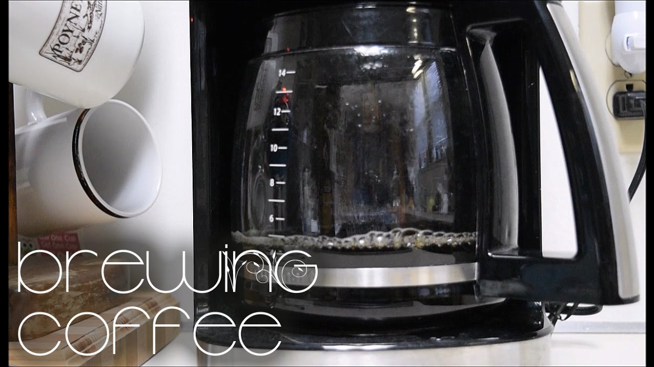 Brewing Coffee Sounds