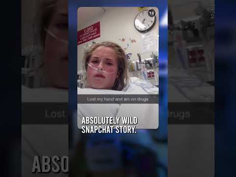 That snapchat story is crazy 😂