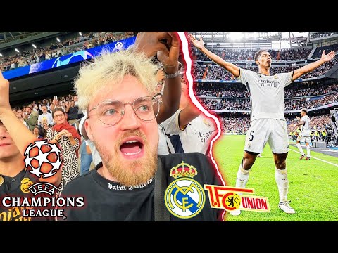 Real Madrid vs. Union Berlin - UCL Stadionvlog 😱 | JUDE BRINGT BERNABEU ZUM KOCHEN 🔥 | ViscaBarca