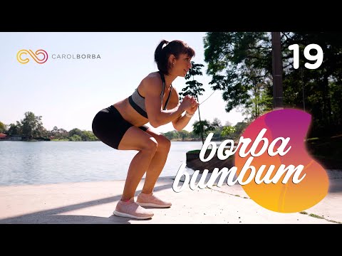 5 minutos para treinar o bumbum! #BorbaBumbum 19 - Carol Borba