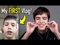 Reacting to my FIRST vlog on YouTube - Cringe