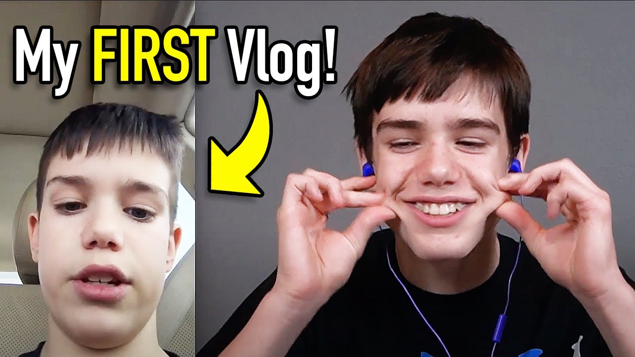 Reacting to my FIRST vlog on YouTube - Cringe