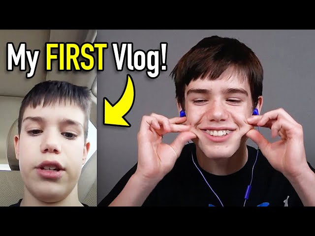 Reacting to my FIRST vlog on YouTube - Cringe