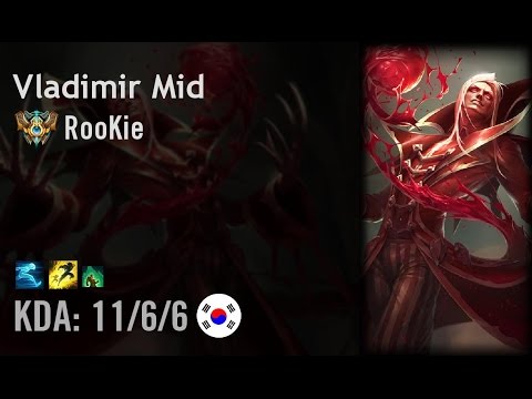 Vladimir Mid vs Taliyah - RooKie - KR Challenger Patch 6.14
