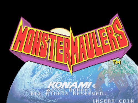Monster Maulers (1993 KONAMI)  2 loops (Bad and True ending) - Anne
