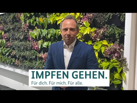 Impfaufruf von Staatsminister Thorsten Glauber - Bayern