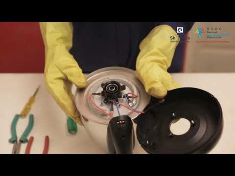 Part of a video titled Procedure to inspect the auto-cut and heating element of an electric kettle